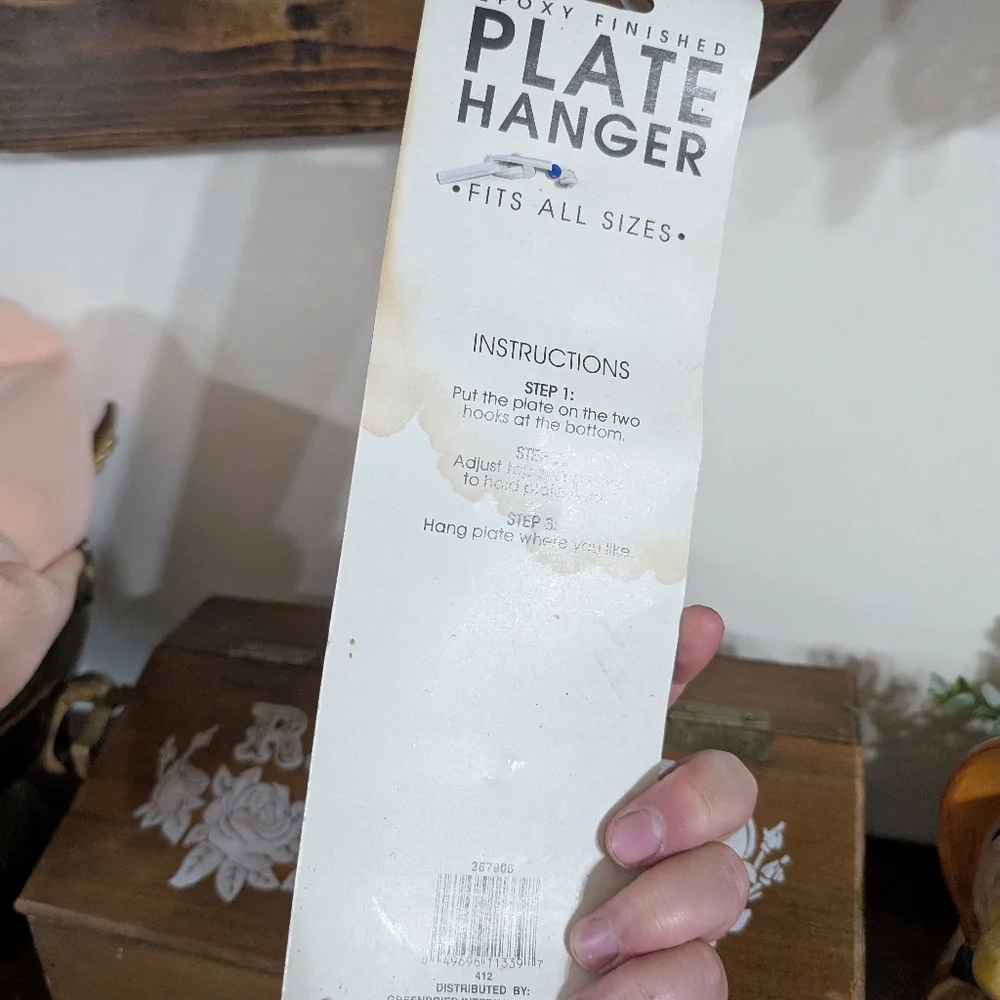 Epoxy Finished Plate Hanger